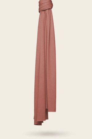 Bamboo Jersey Hijab - Matte Pink