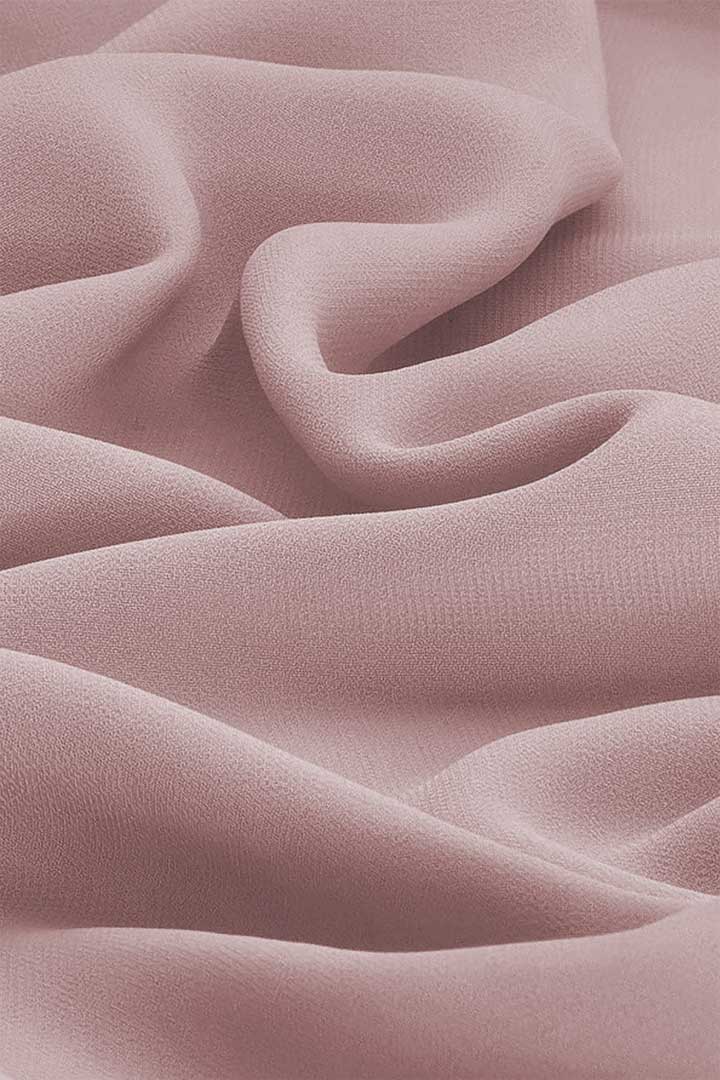 Premium Chiffon Hijab - Dawn Pink - Material