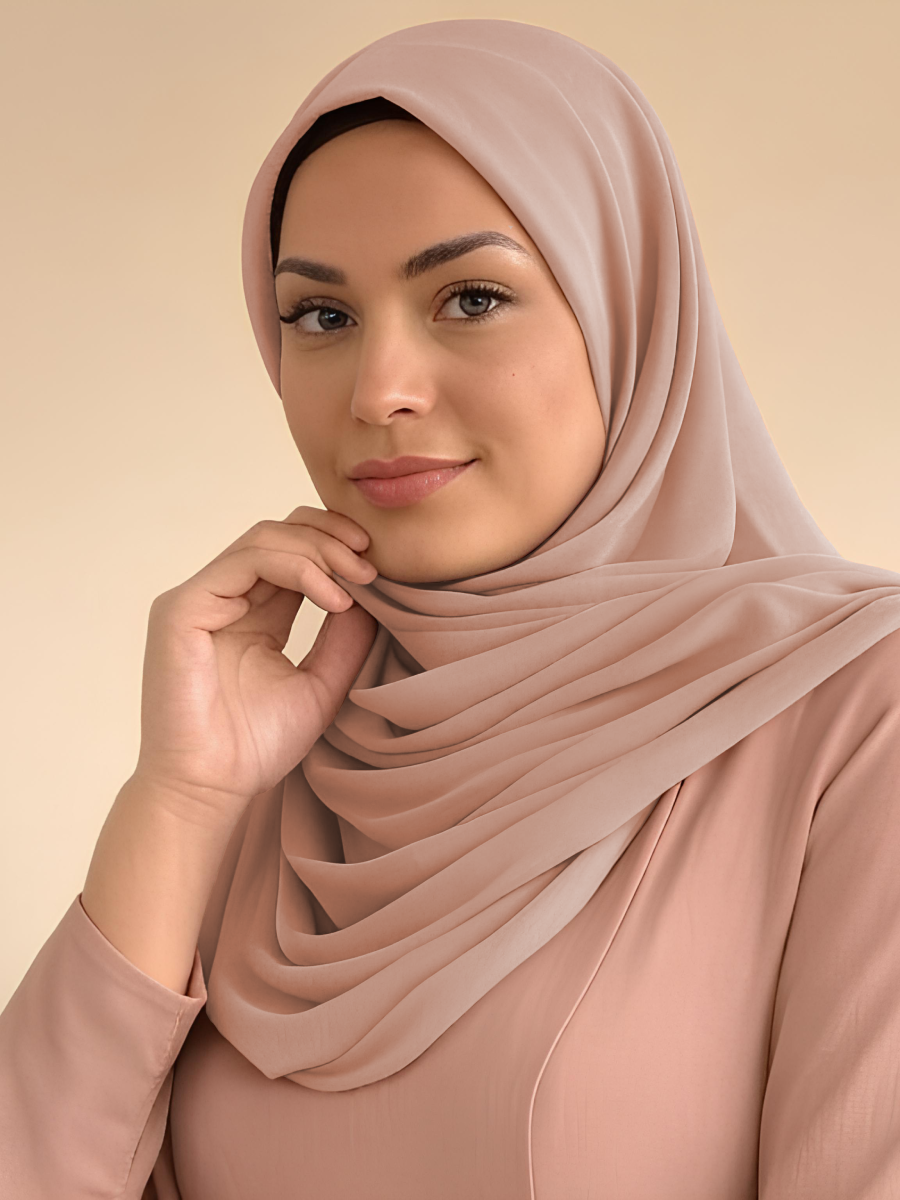 Chiffon Hijab - Blossom Model