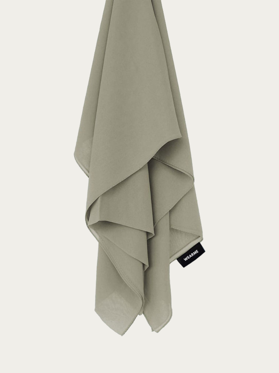 Chiffon Hijab - Light Taupe