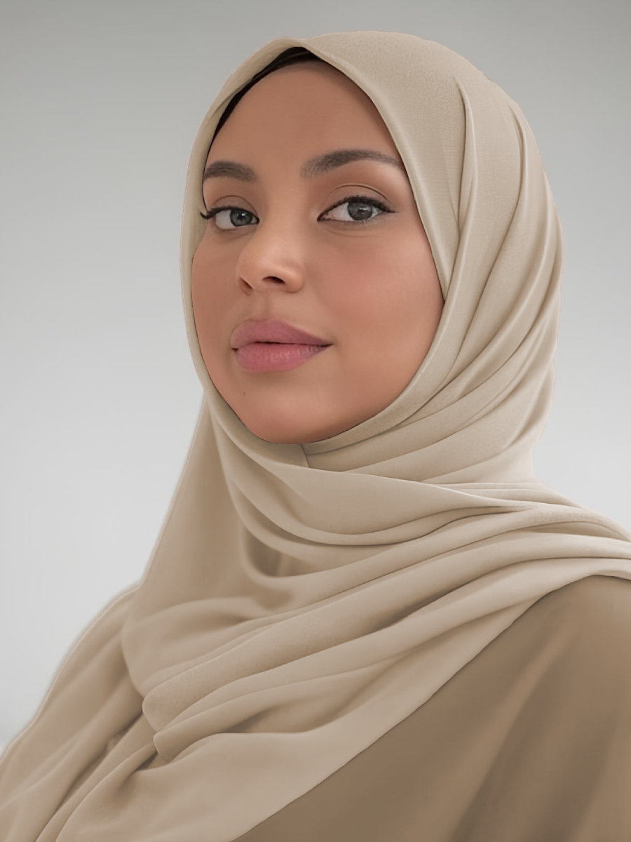 Chiffon Hijab - Sphinx Model